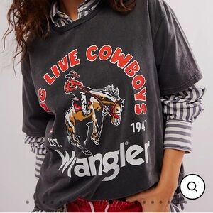 Diamond Cross Ranch x Wrangler tshirt